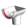Freefoam Round Stopend Outlet (White) image 0