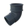 Freefoam Round 112 Offset Bend (Anthracite Grey) image 0