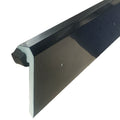 EDPM PVC CHECK KERB TRIM BLACK 2500MM image 0