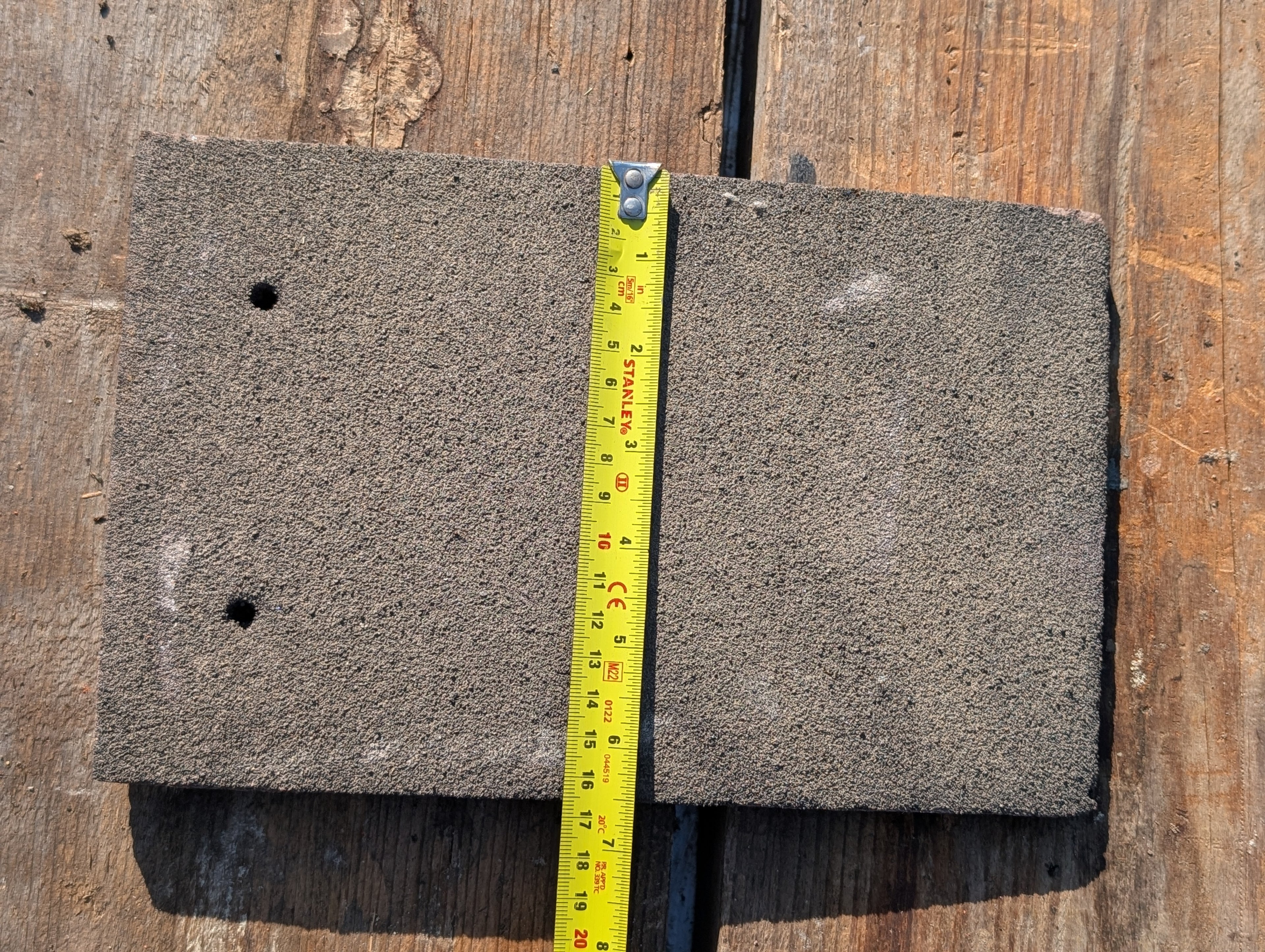 Marley Plain Tile Antique Brown (New) image 1