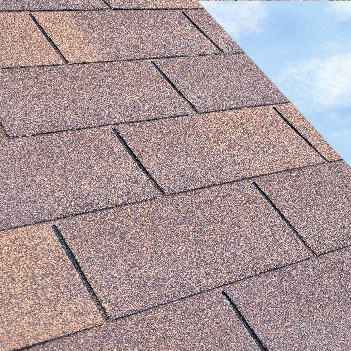 Standard 3 Tab Square Felt Roofing Shingles – 2.42m² Pack