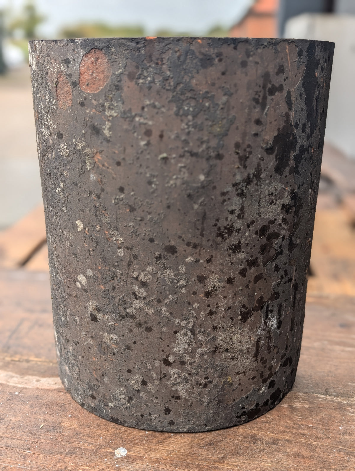 Clay Smut Half-Round Ridge Tile – Reclaimed Roof Ridge