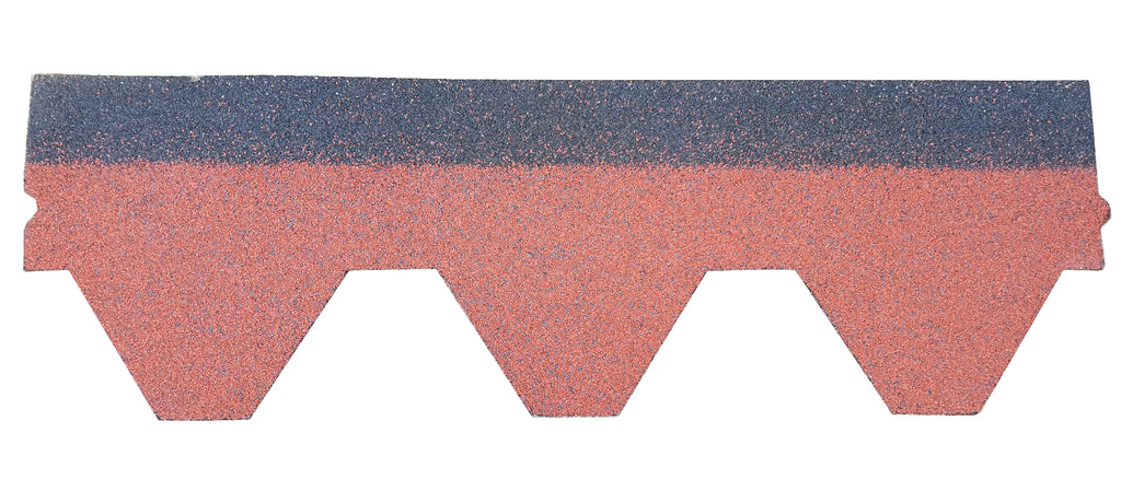 3 Tab Hexagonal Felt Roofing Shingles – 2.42m² Pack