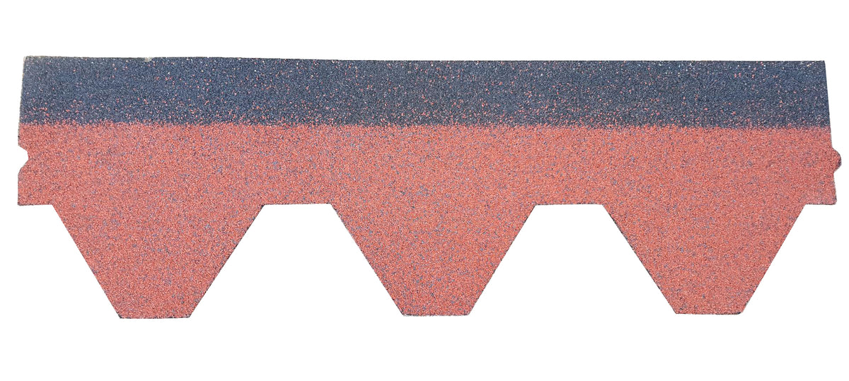 3 Tab Hexagonal Felt Roofing Shingles – 2.42m² Pack