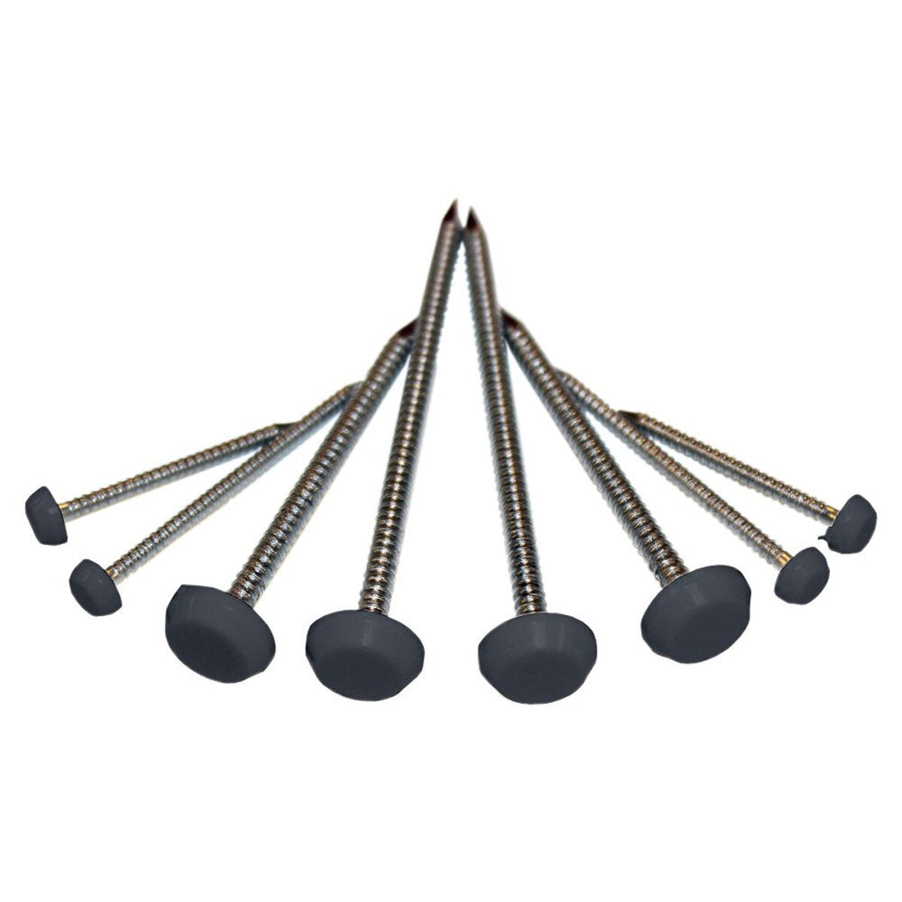 Polytop Pins 40mm (Anthracite Grey) (Box 250) image 0