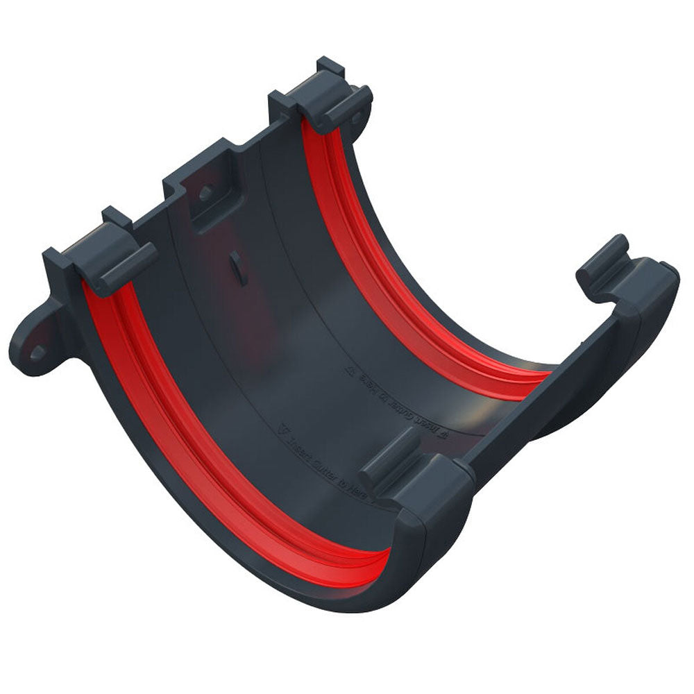 Freefoam Deepflow Gutter Union (Anthracite Grey) image 0