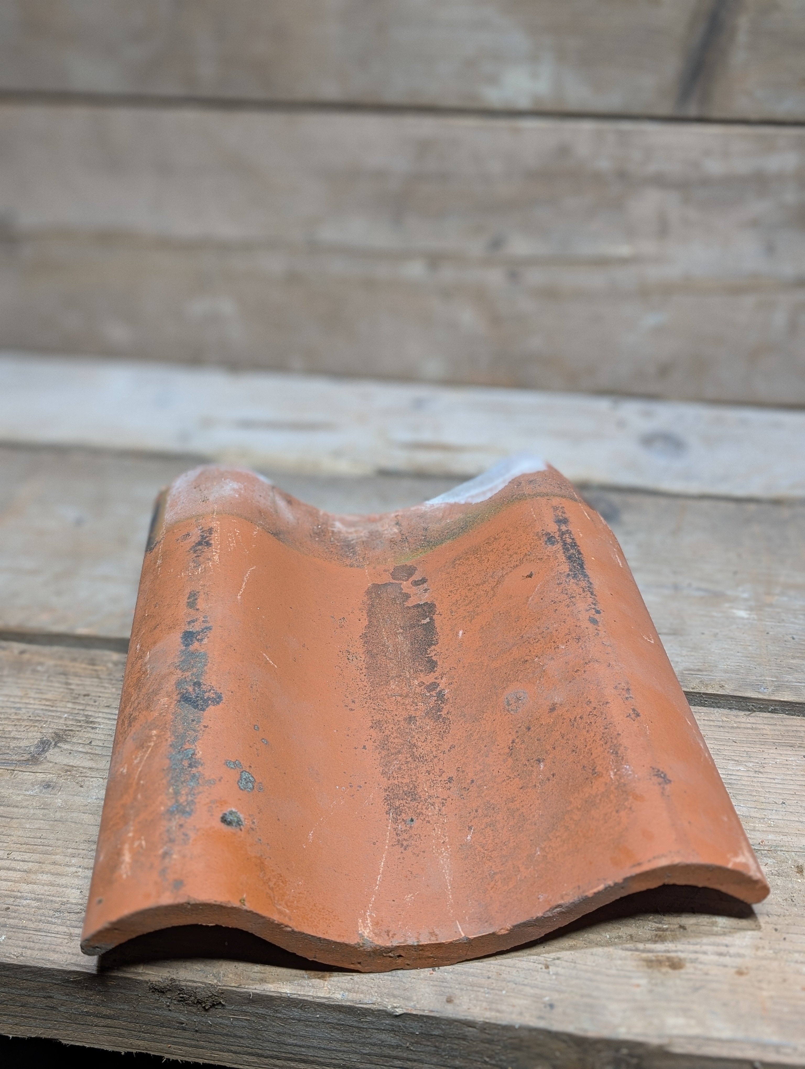 Reclaimed  Left Hand Verge Tile Old English Style image 1